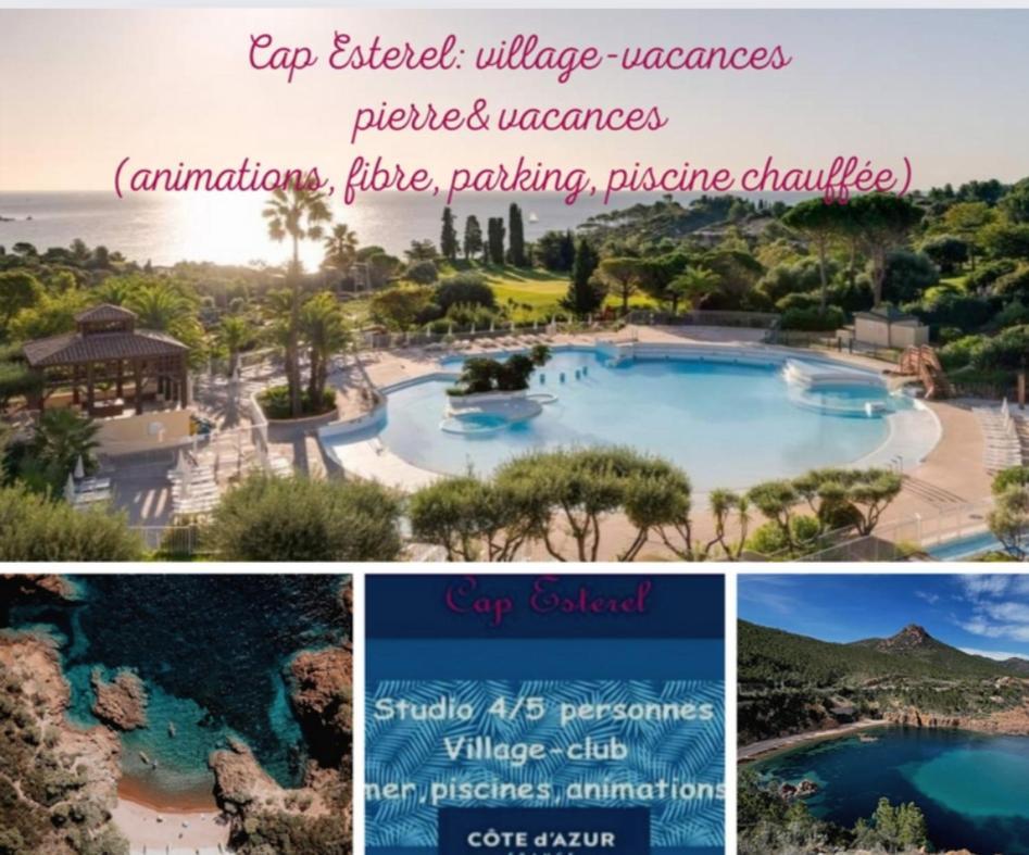 Cap Esterel Studio H3 Saint-Raphaël Exteriör bild